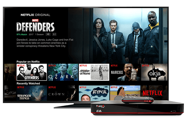 Watch Netflix on Dish TV